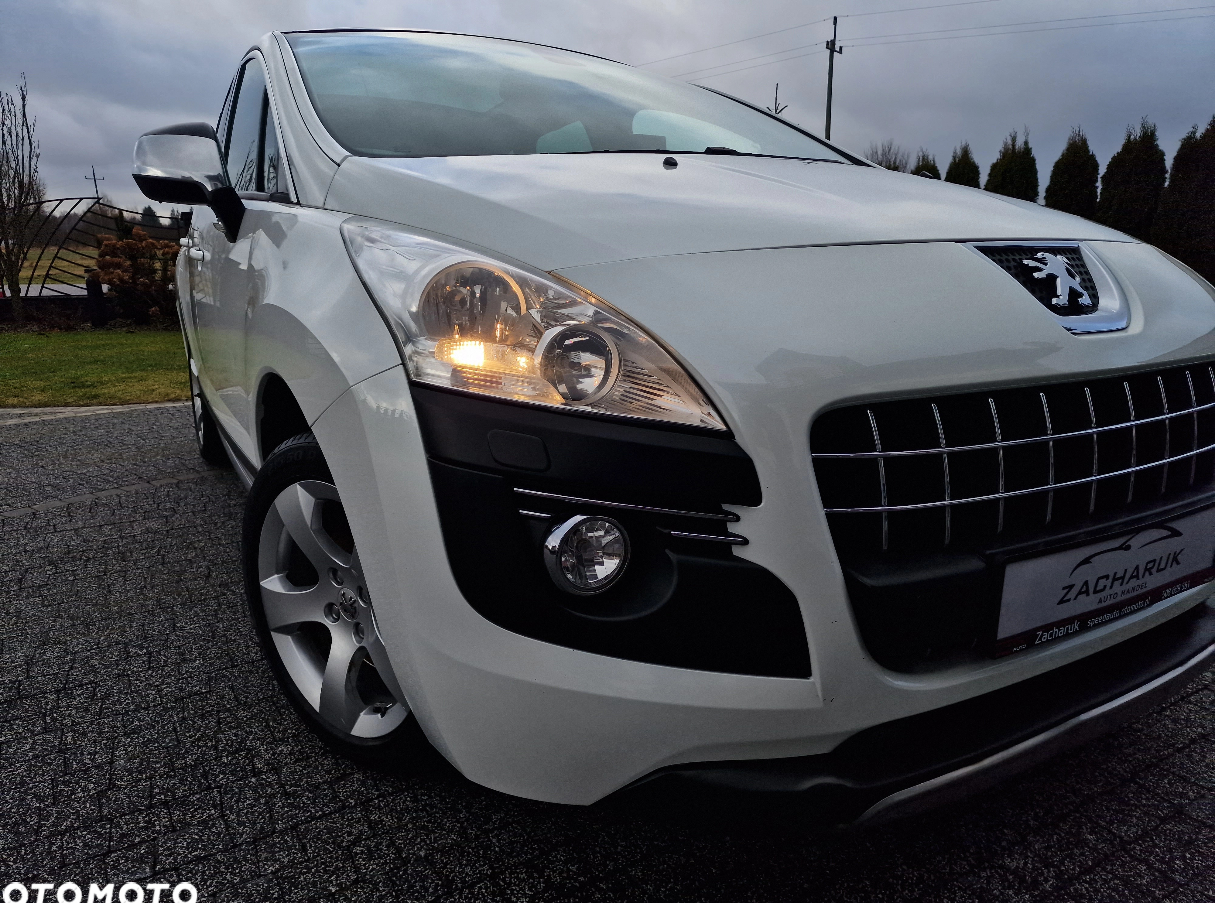 Peugeot 3008 cena 26700 przebieg: 175121, rok produkcji 2010 z Grudziądz małe 407